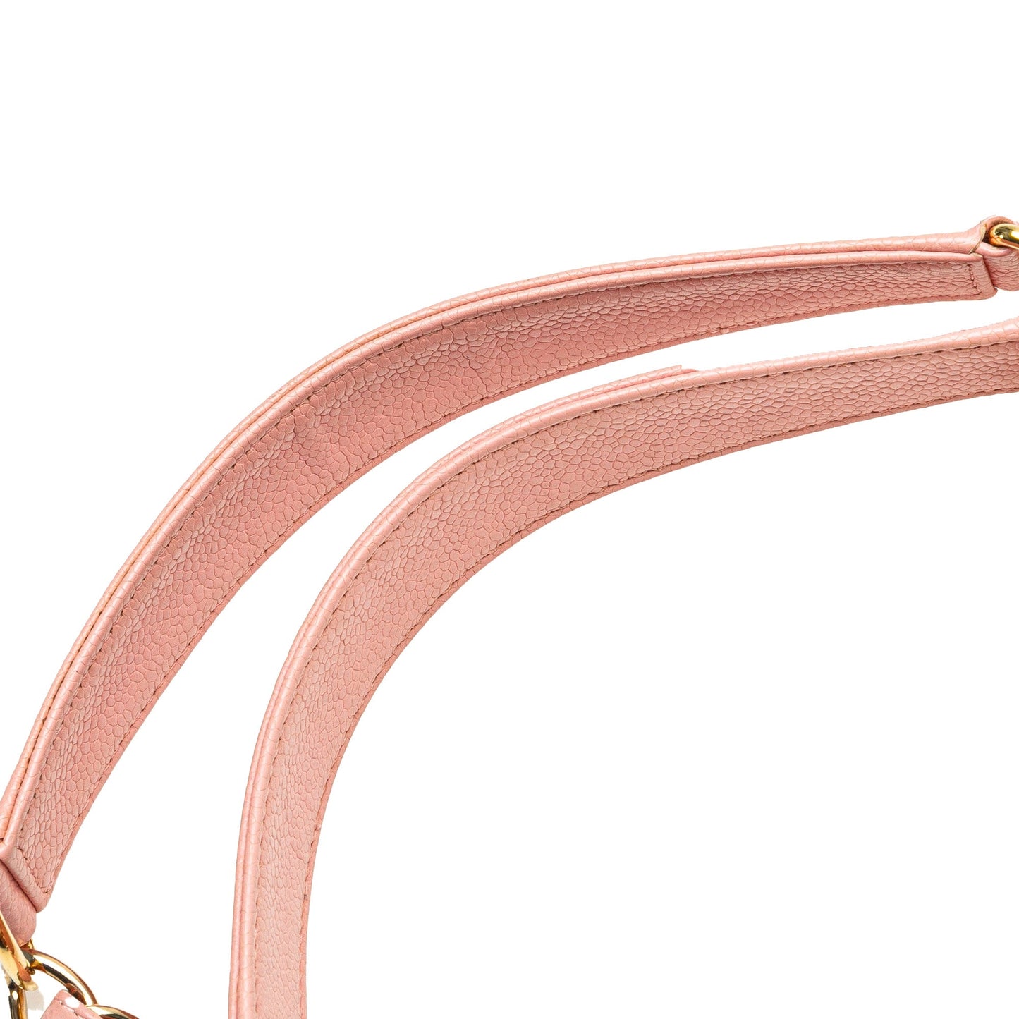 Chanel Caviar Petite Shopping Tote Pink