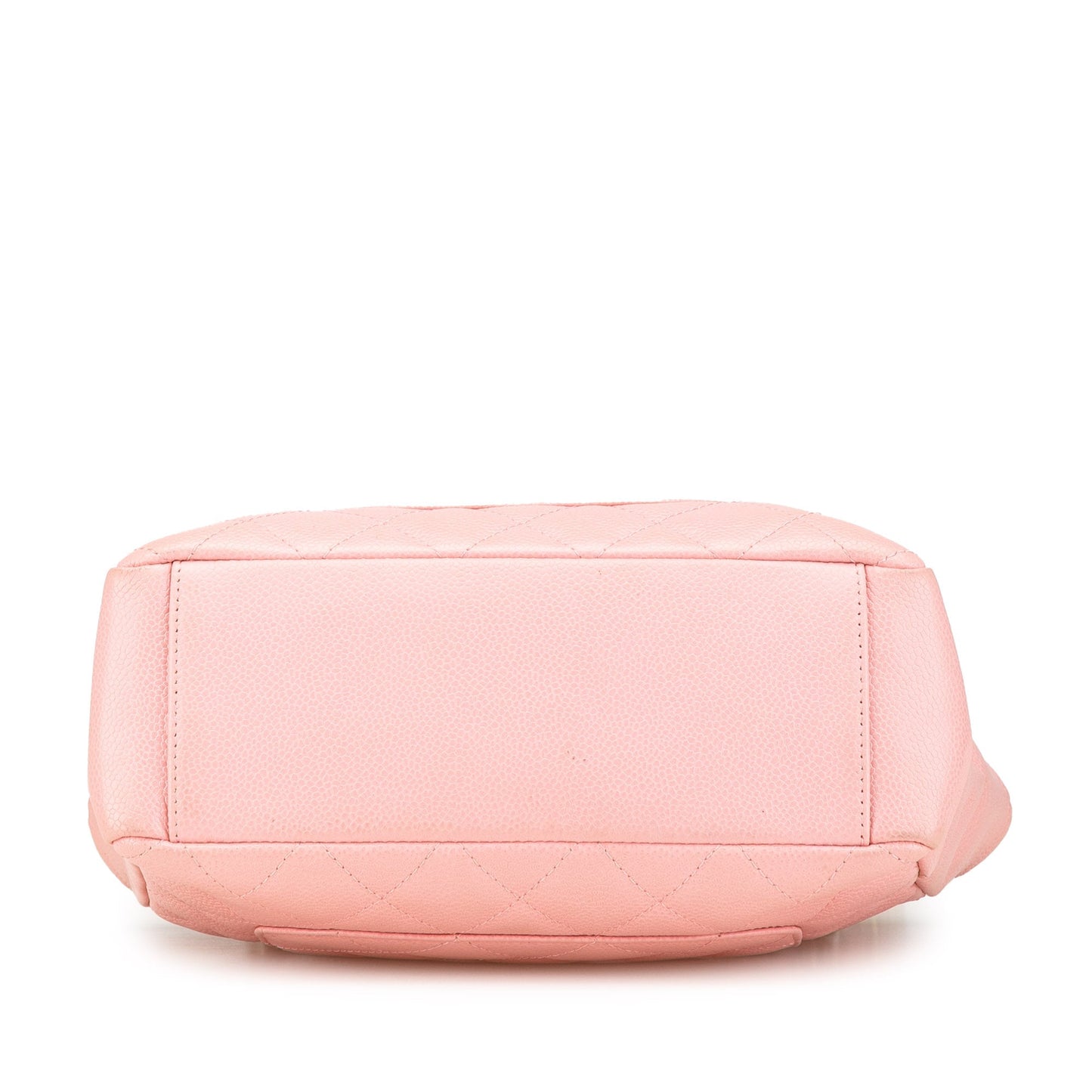 Chanel Caviar Petite Shopping Tote Pink
