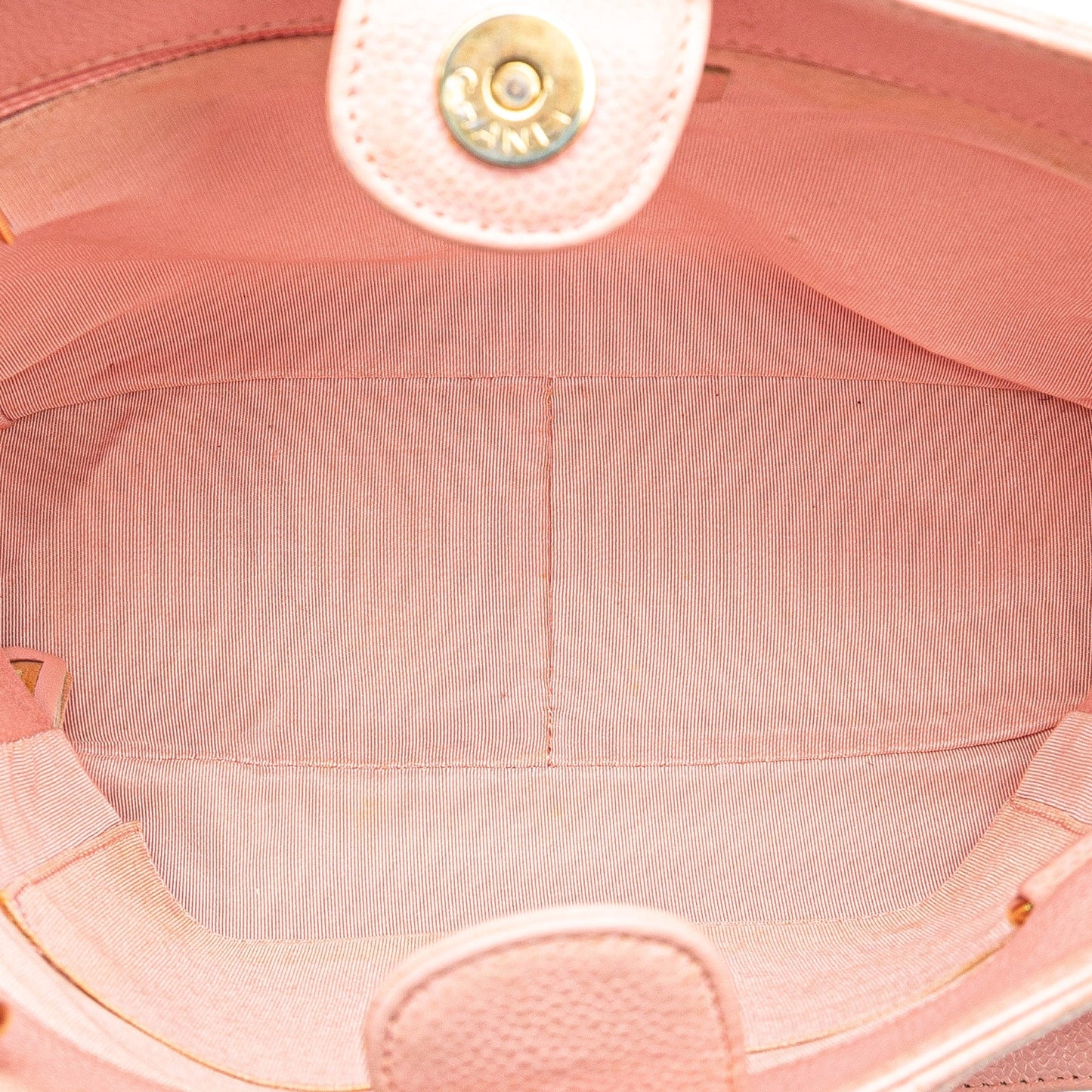 Chanel Caviar Petite Shopping Tote Pink