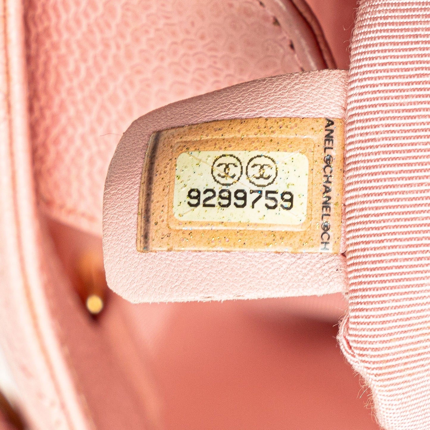 Chanel Caviar Petite Shopping Tote Pink