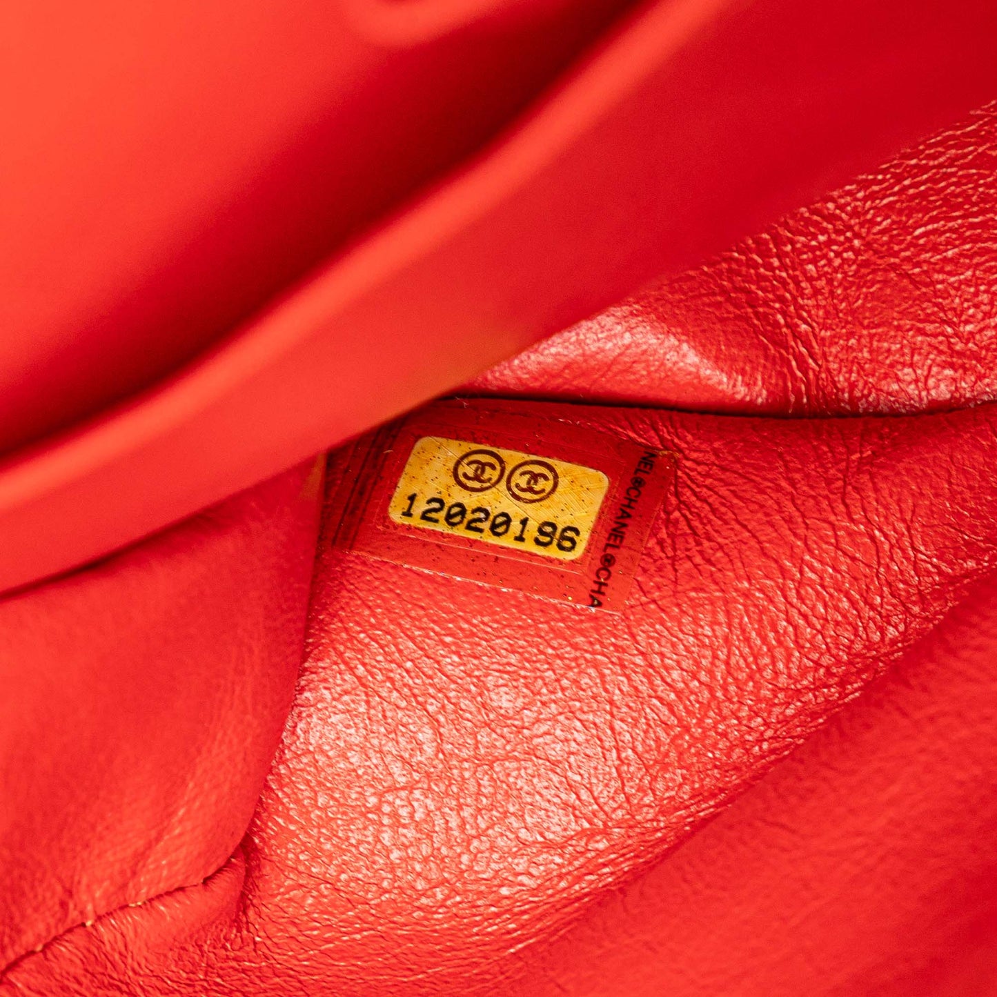 Chanel Jumbo Tweed Double Flap Red