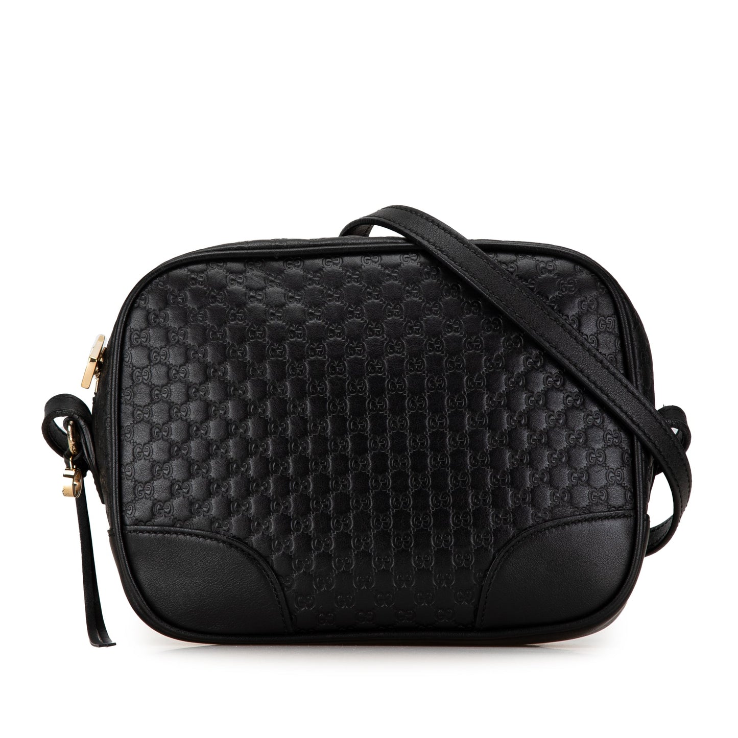 Gucci Microguccissima Bree Crossbody Black
