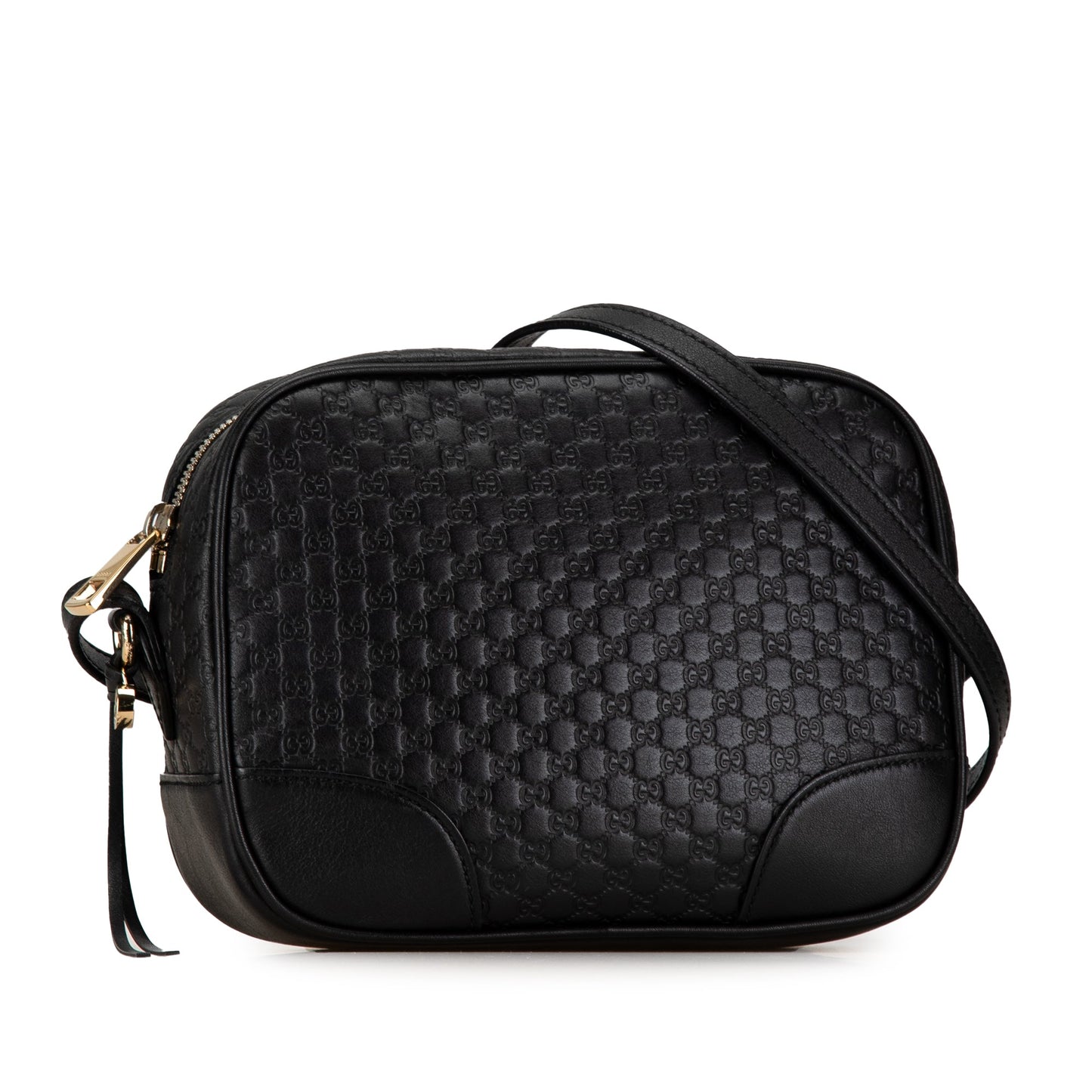 Gucci Microguccissima Bree Crossbody Black