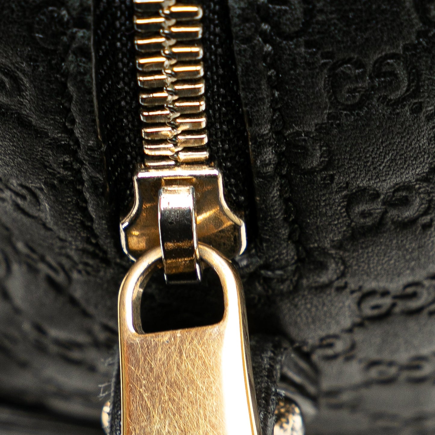 Gucci Microguccissima Bree Crossbody Black