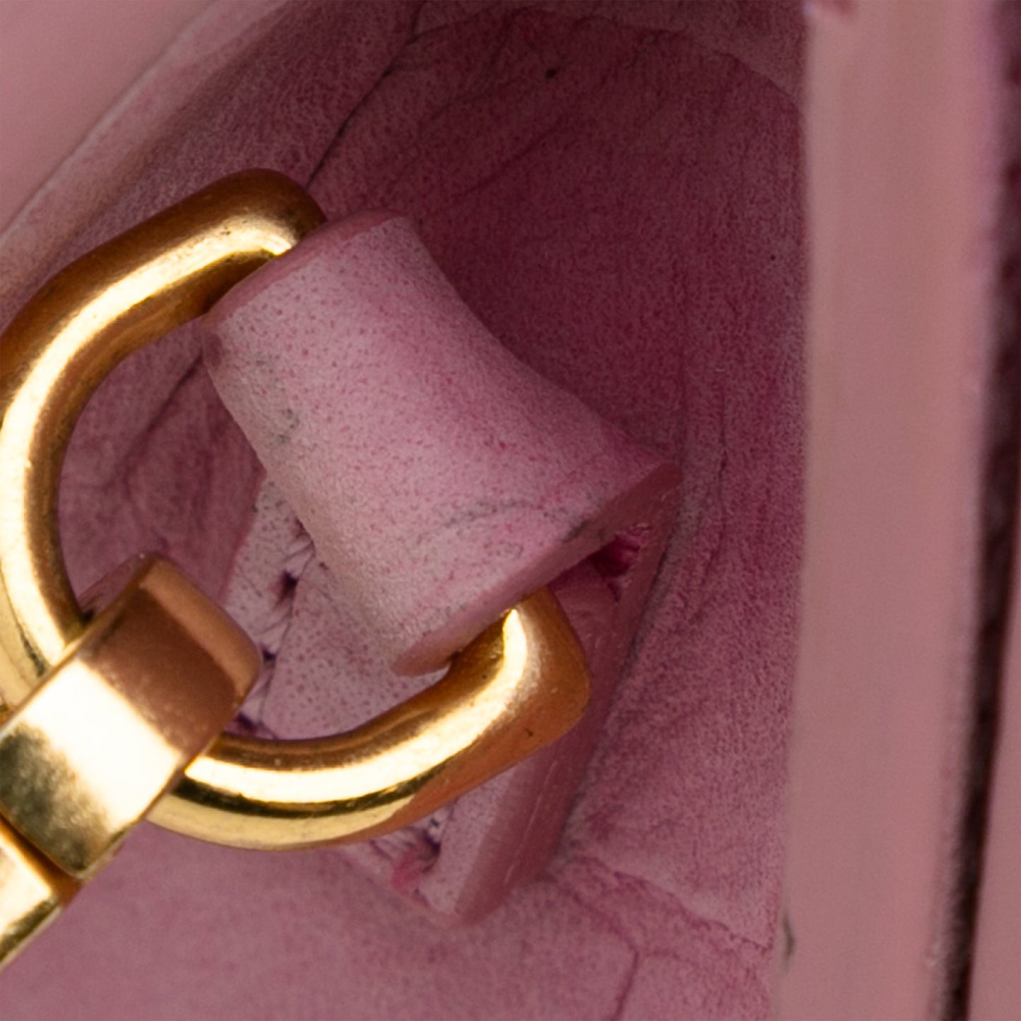 Jacquemus Suede Embossed Le Chiquito Long Pink
