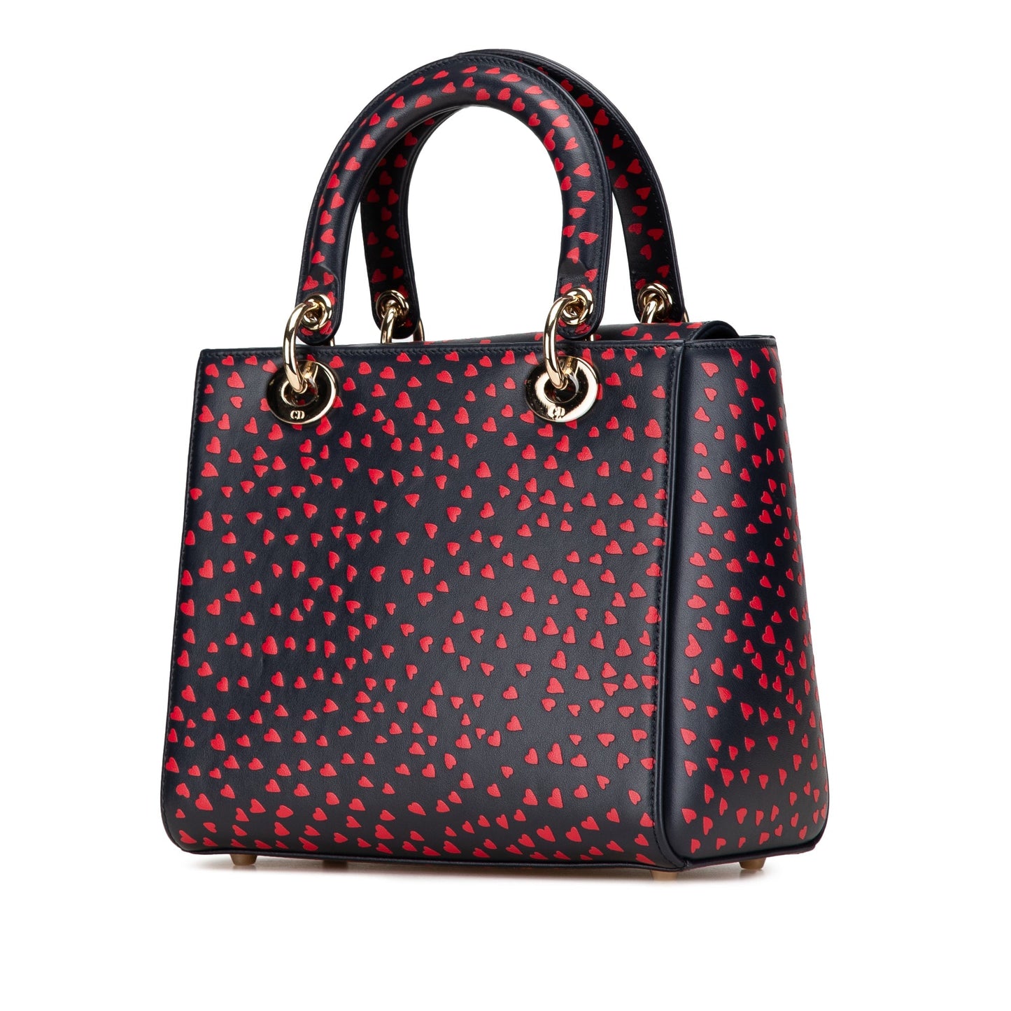 Dior Medium Calfskin I Love Paris Lady Dior Blue