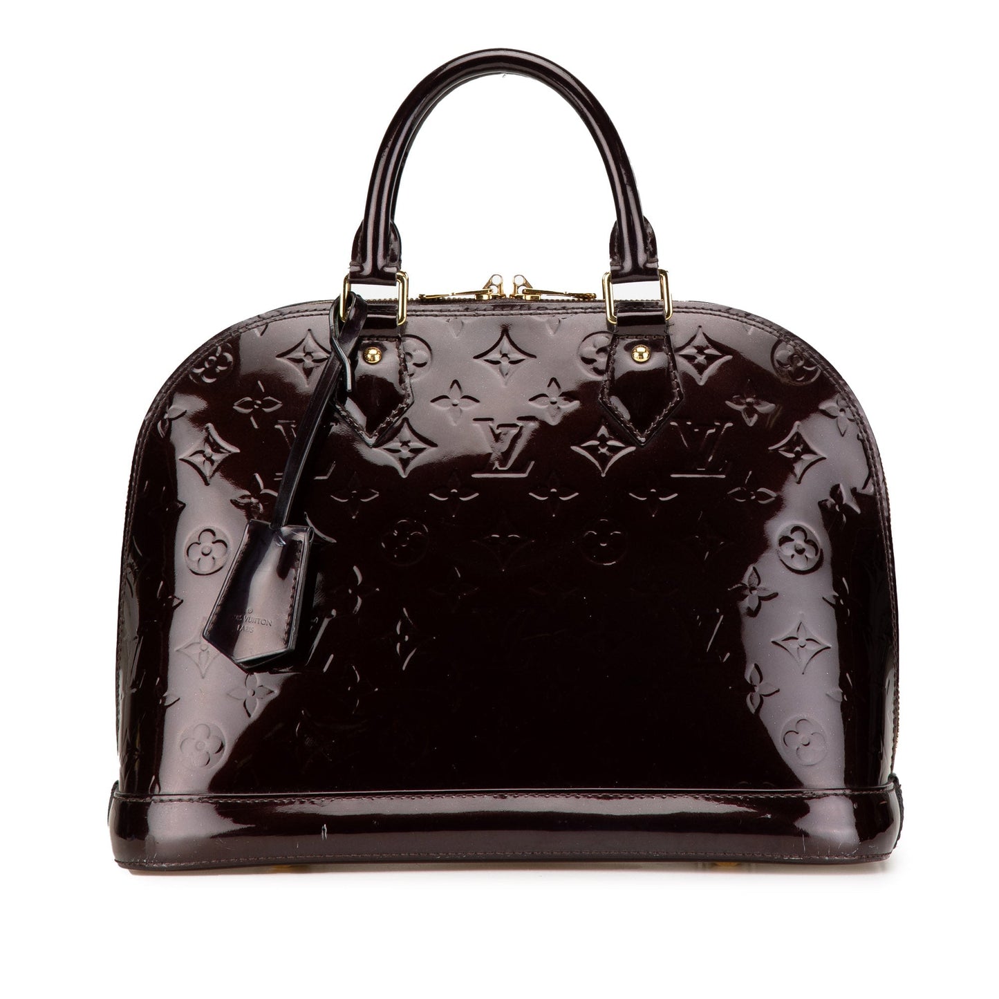 Louis Vuitton Monogram Vernis Alma PM Purple