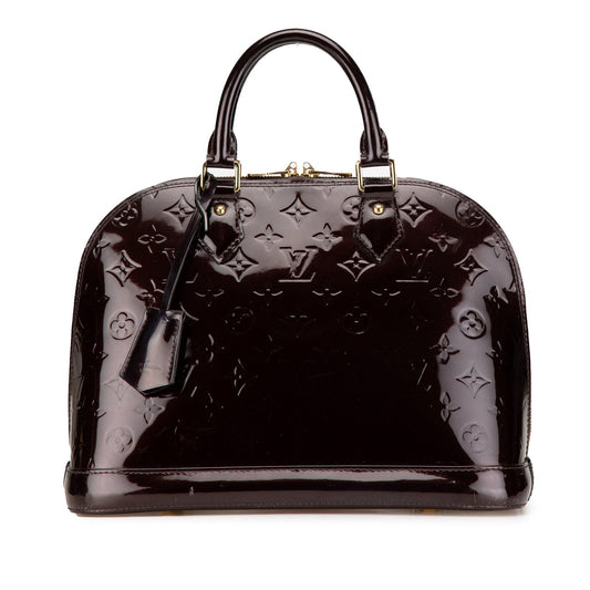 Louis Vuitton Monogram Vernis Alma PM Purple