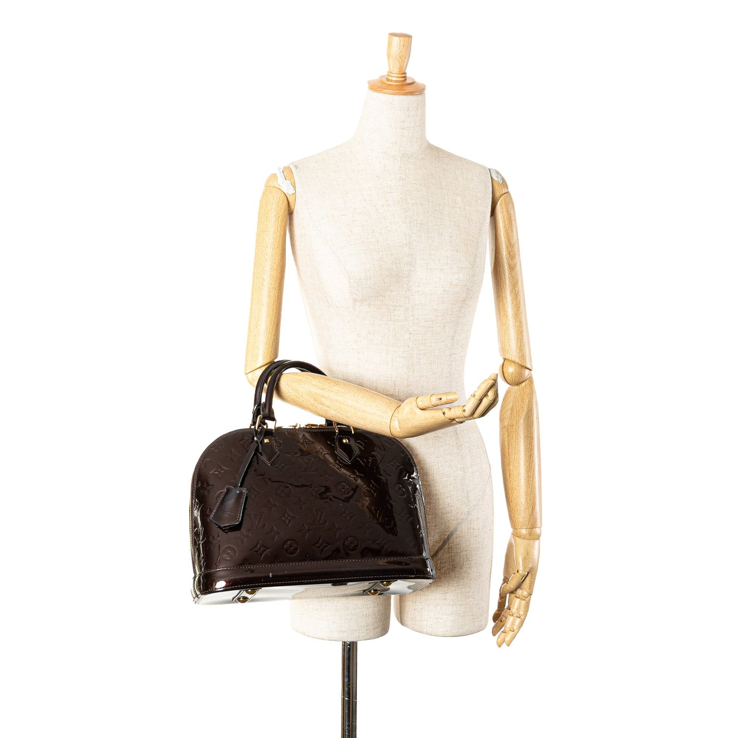 Louis Vuitton Monogram Vernis Alma PM Purple