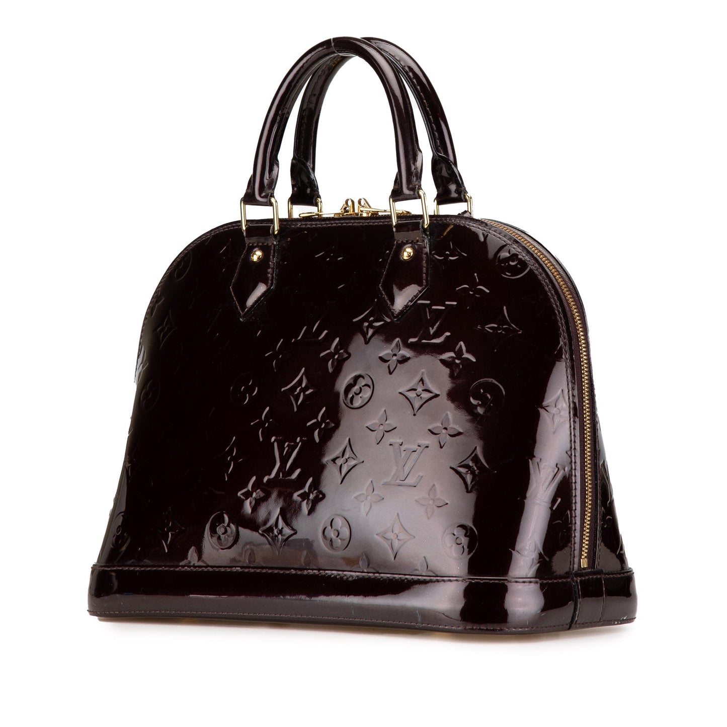 Louis Vuitton Monogram Vernis Alma PM Purple