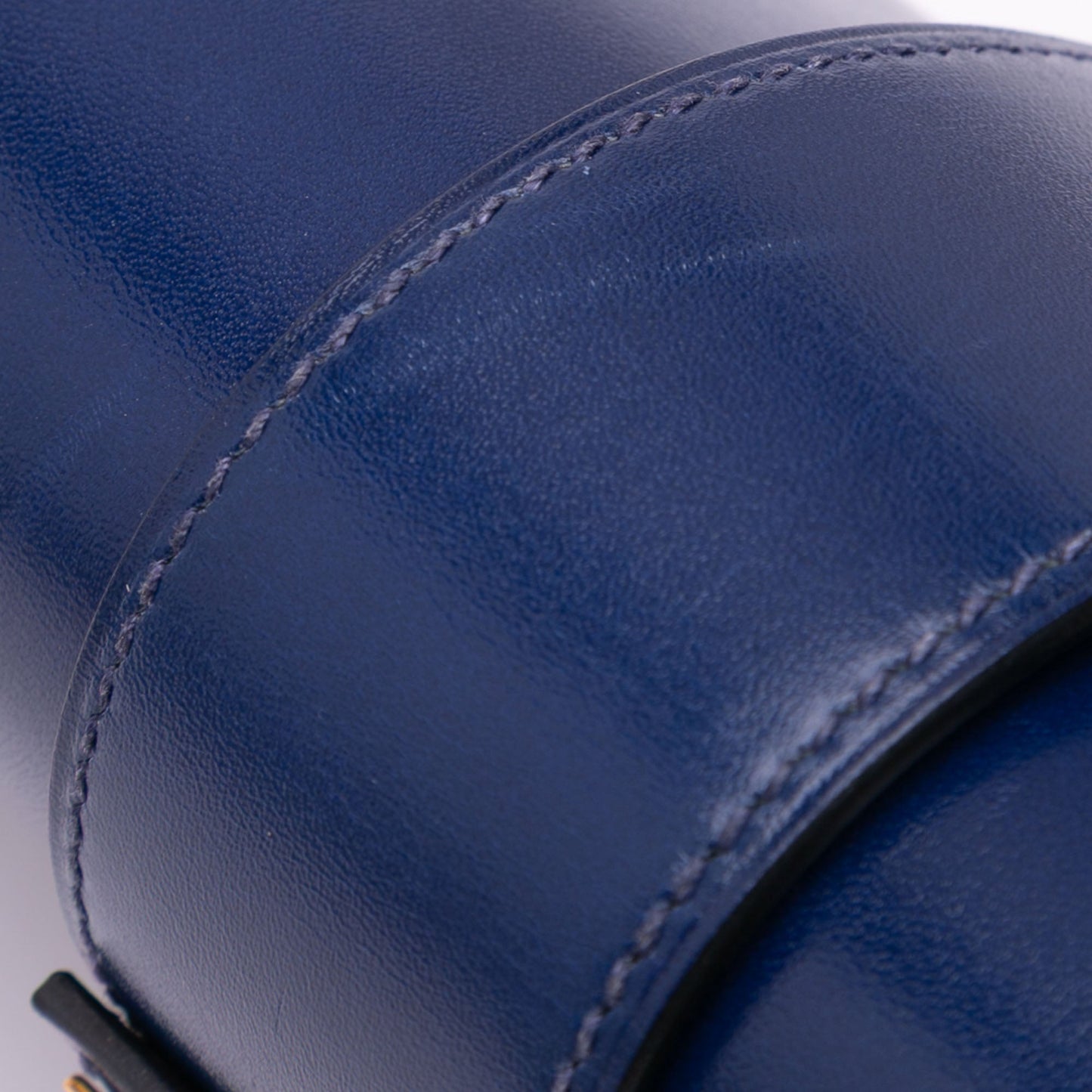Hermès Tadelakt Medor Clutch 23 Blue