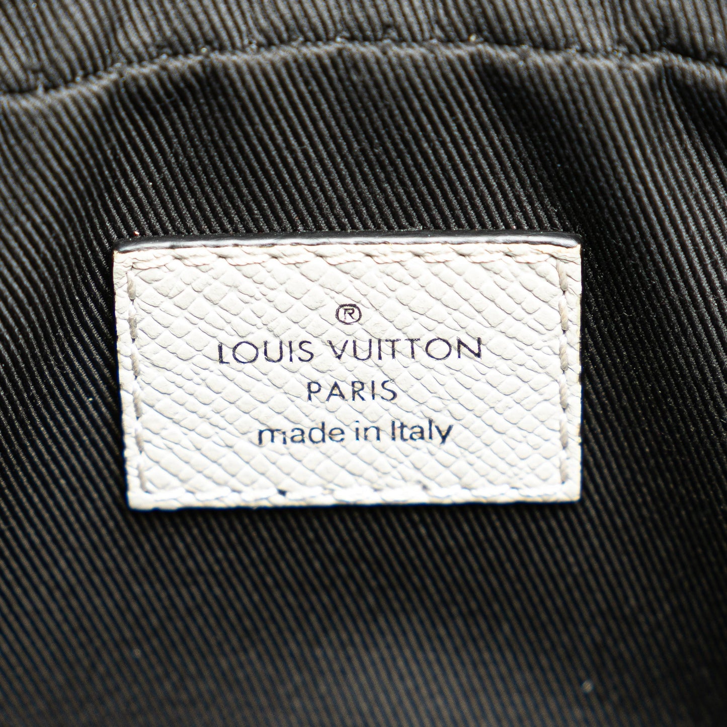 Louis Vuitton Monogram Taigarama Outdoor Bumbag White