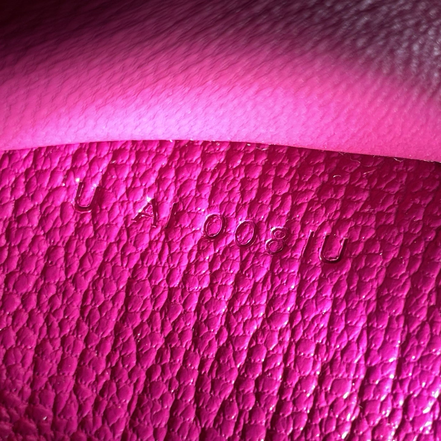 Hermès Chevre Mysore Kelly To Go Wallet Pink