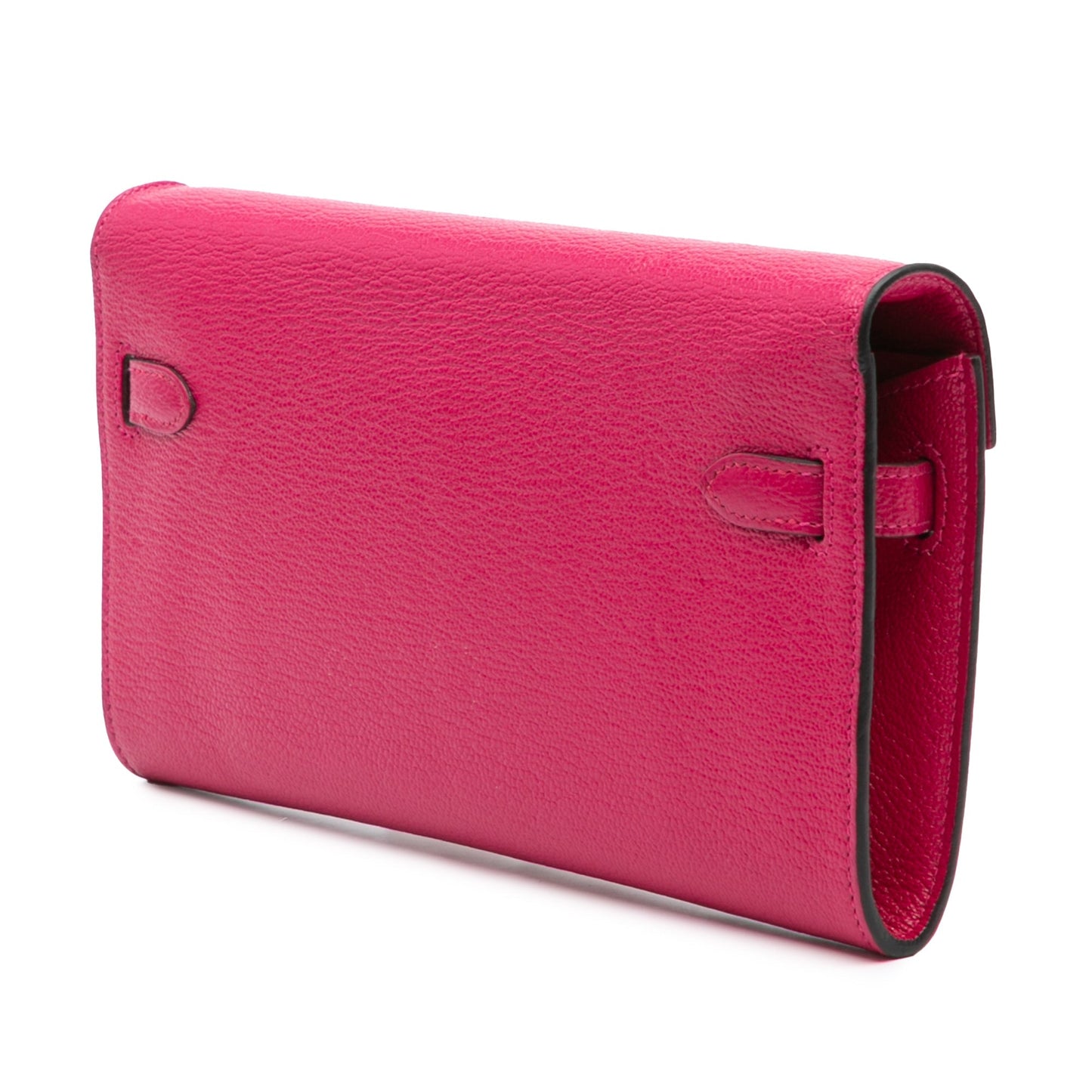 Hermès Chevre Mysore Kelly To Go Wallet Pink