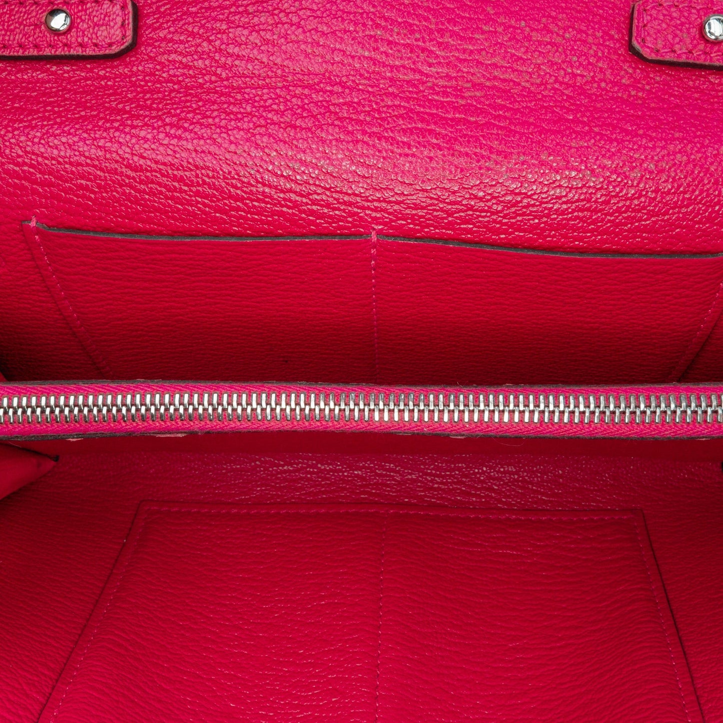 Hermès Chevre Mysore Kelly To Go Wallet Pink
