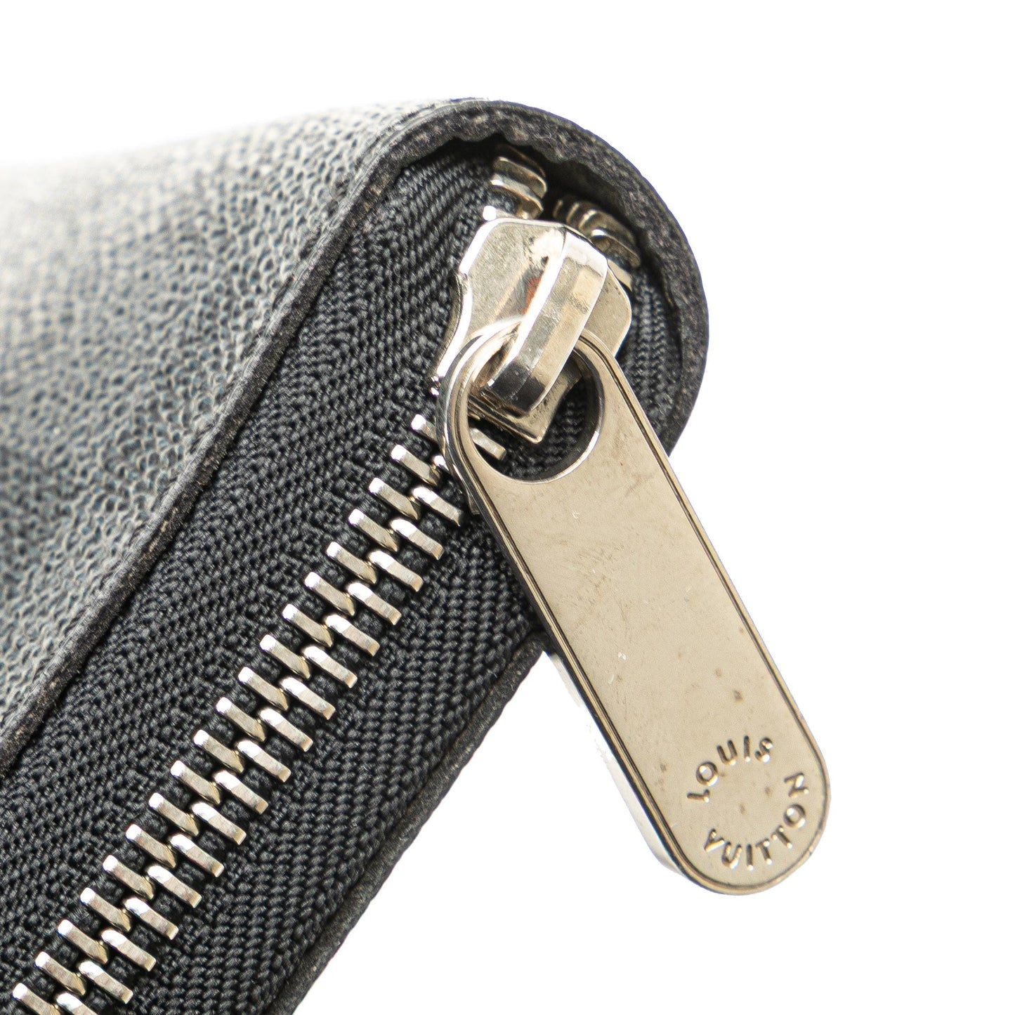 Louis Vuitton Damier Graphite Zippy Organizer Wallet Black