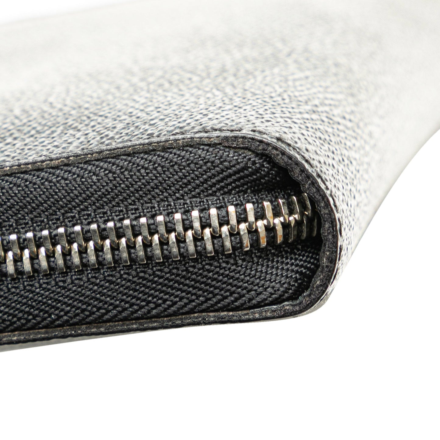 Louis Vuitton Damier Graphite Zippy Organizer Wallet Black