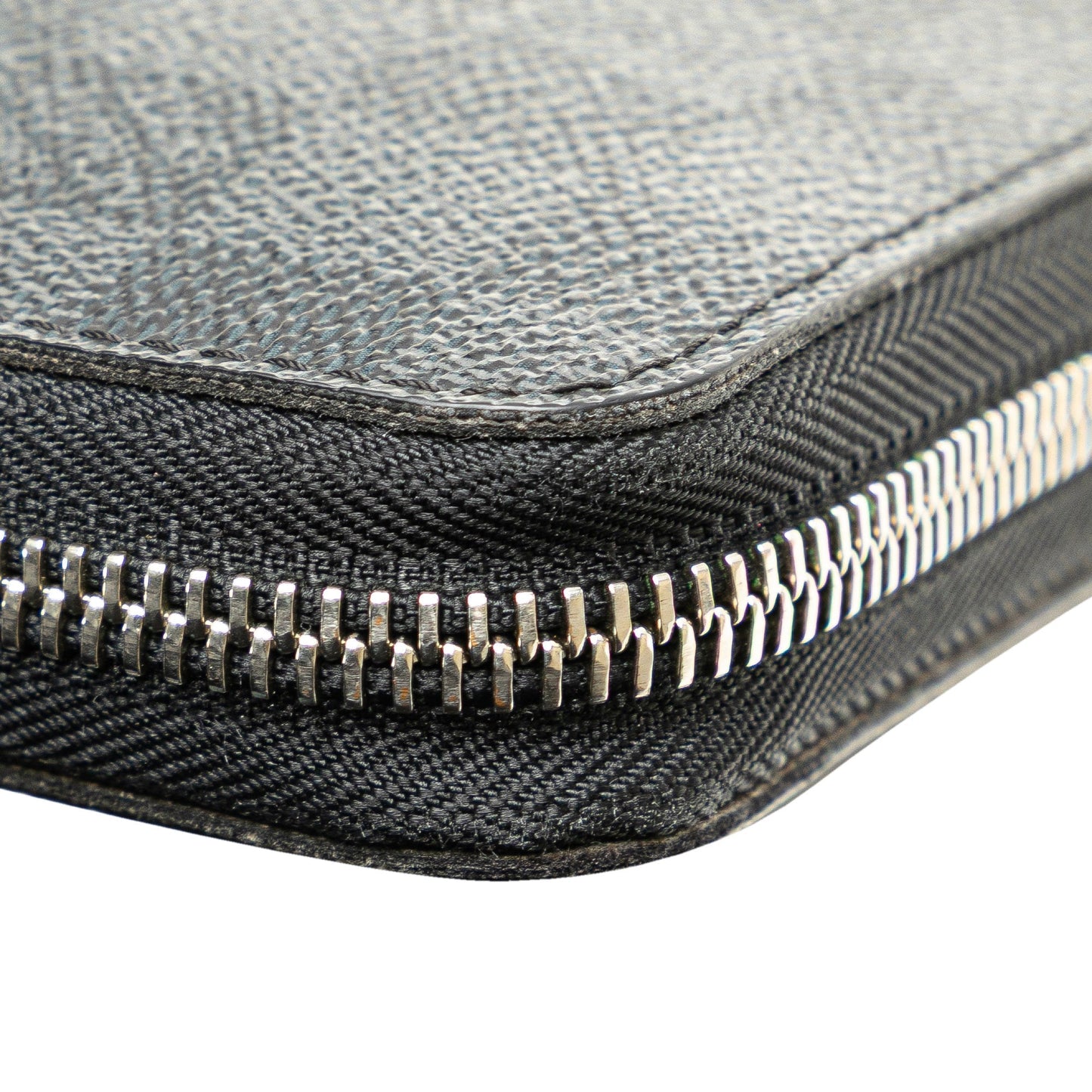 Louis Vuitton Damier Graphite Zippy Organizer Wallet Black