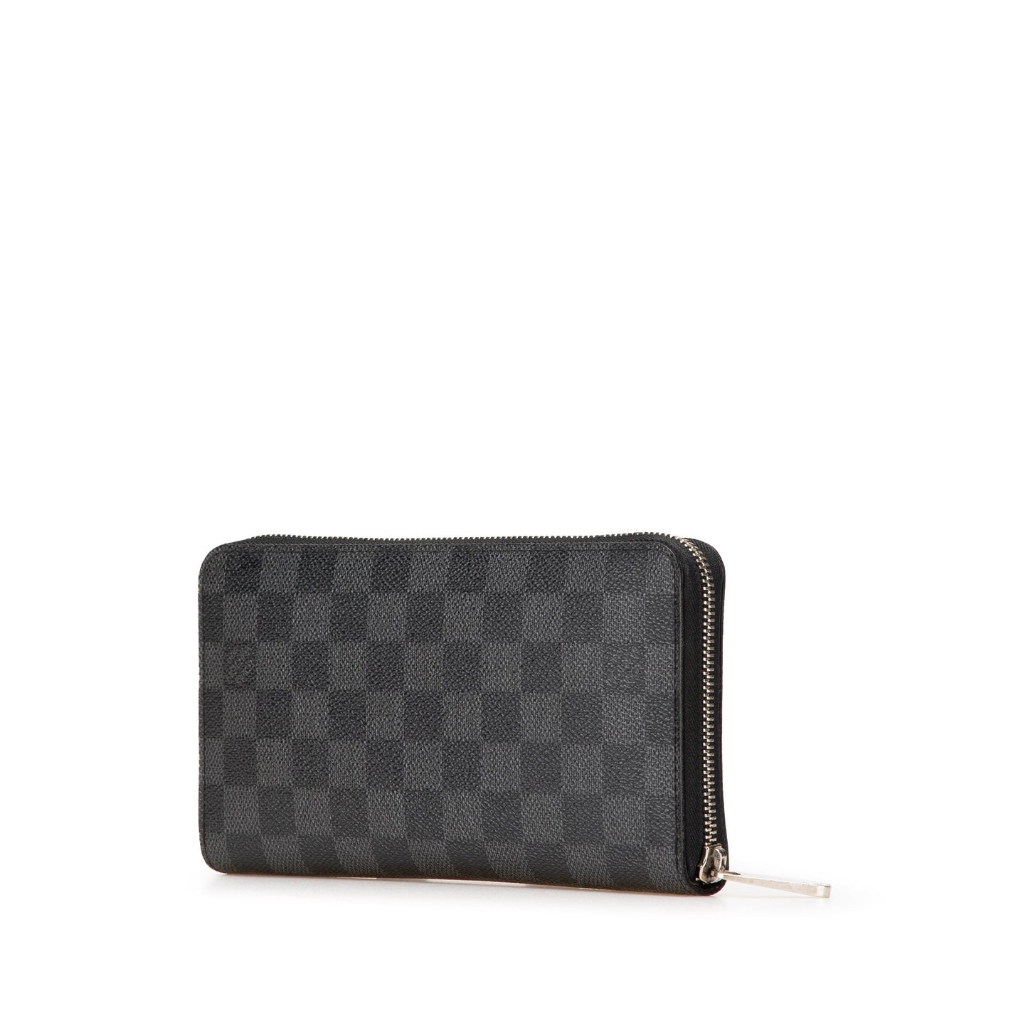 Louis Vuitton Damier Graphite Zippy Organizer Wallet Black