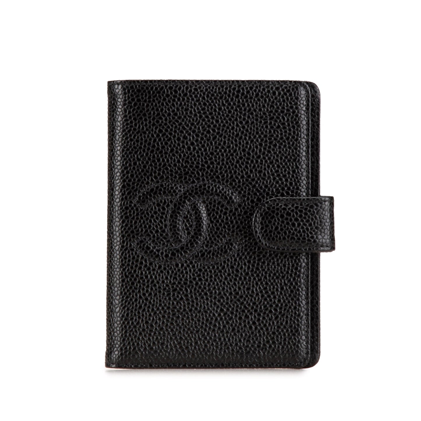 Chanel Mini Caviar Agenda Cover Black
