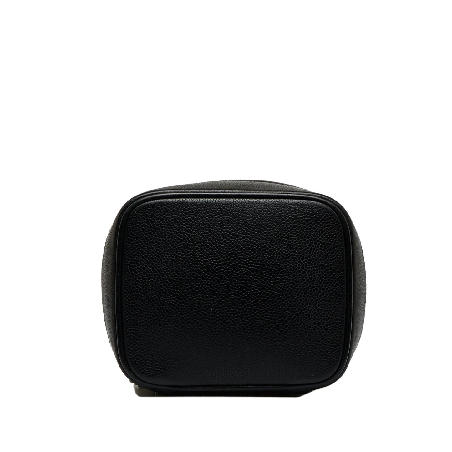 Chanel CC Caviar Vanity Bag Black