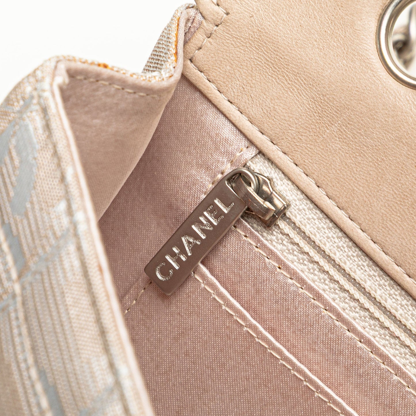 Chanel Medium New Travel Line Nylon Single Flap Brown