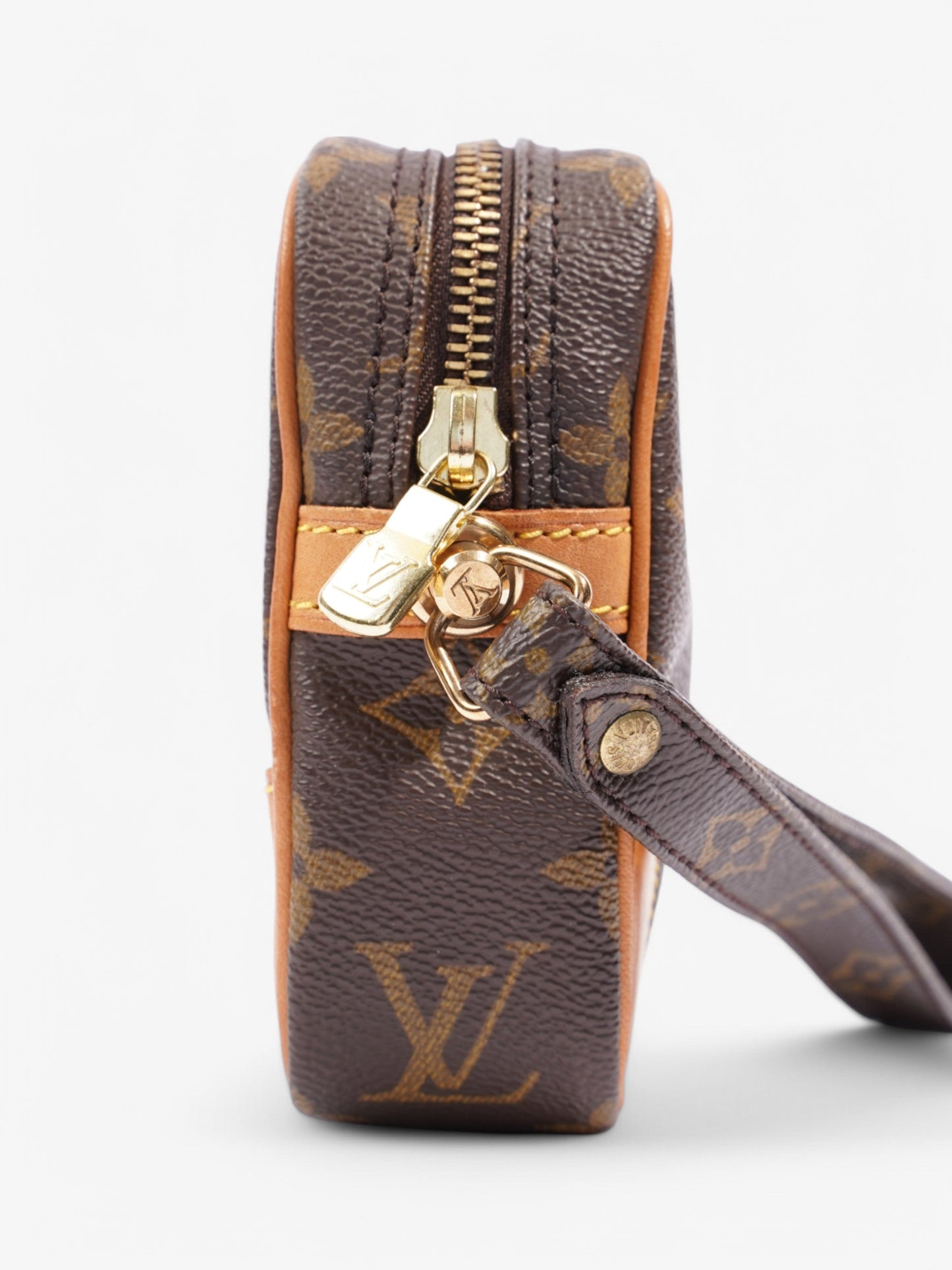 Louis Vuitton Clutch Monogram Coated Canvas