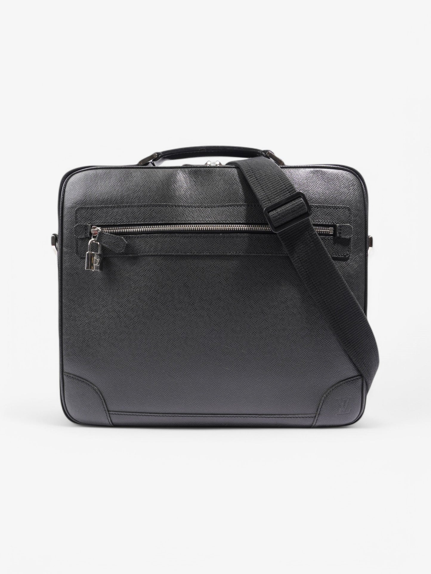 Louis Vuitton Odessa Laptop Bag Black Taiga Leather