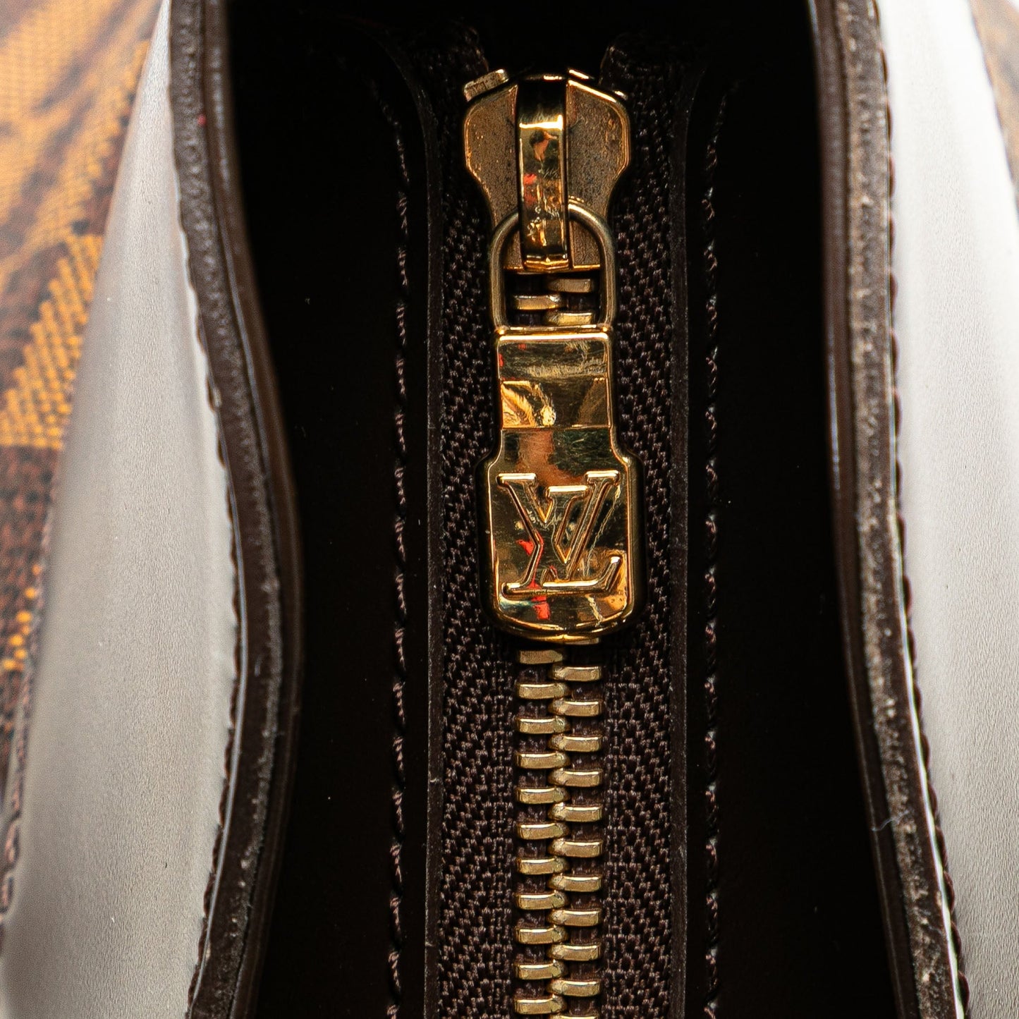 Louis Vuitton Damier Ebene Sistina MM Brown