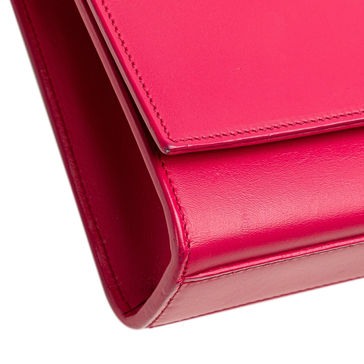Saint Laurent Medium Smooth Calfskin Classic Monogram Kate Tassel Crossbody Pink