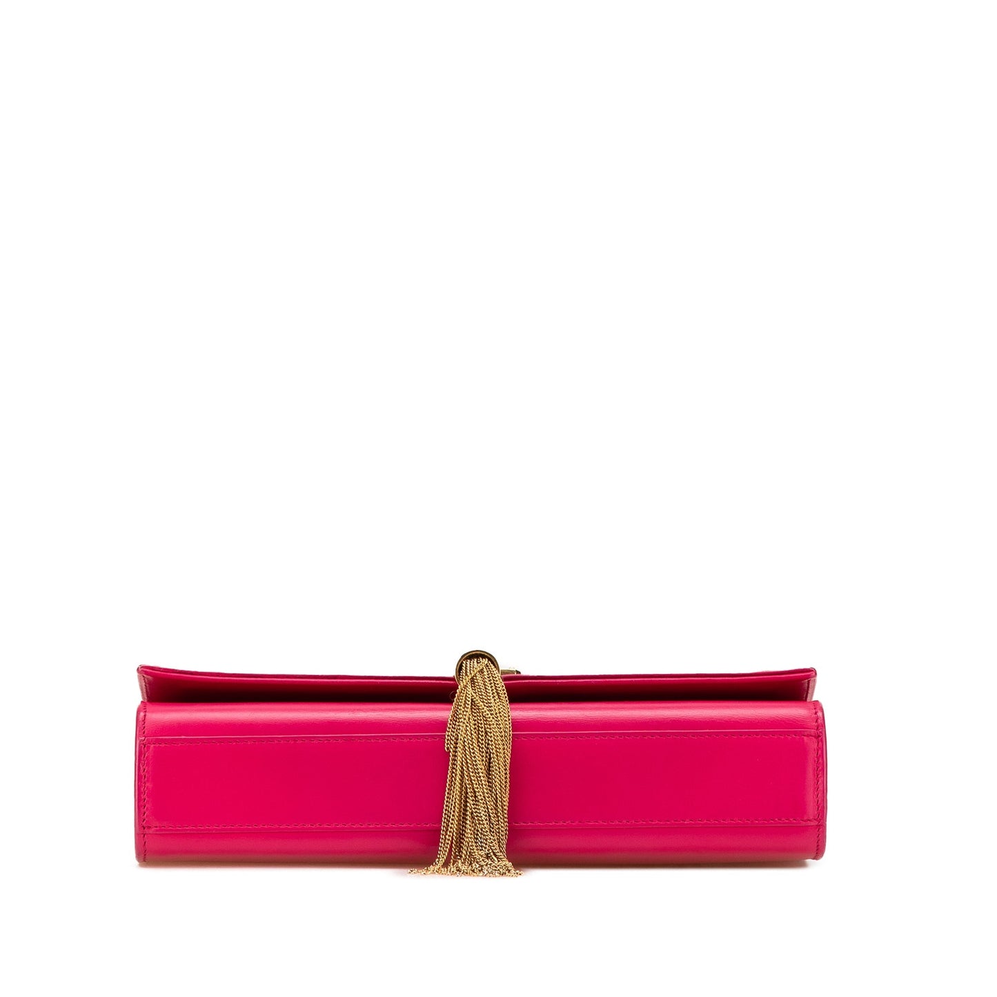 Saint Laurent Medium Smooth Calfskin Classic Monogram Kate Tassel Crossbody Pink