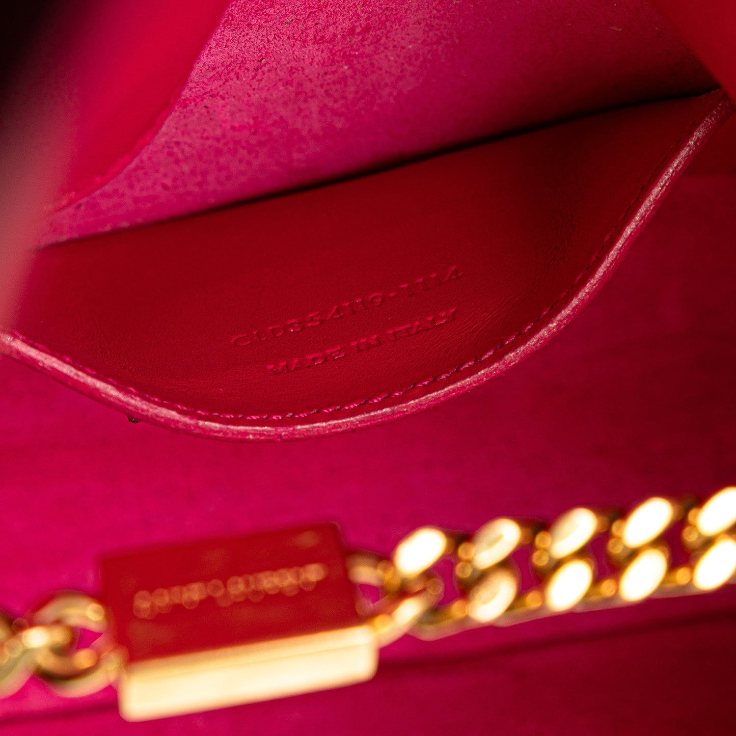 Saint Laurent Medium Smooth Calfskin Classic Monogram Kate Tassel Crossbody Pink