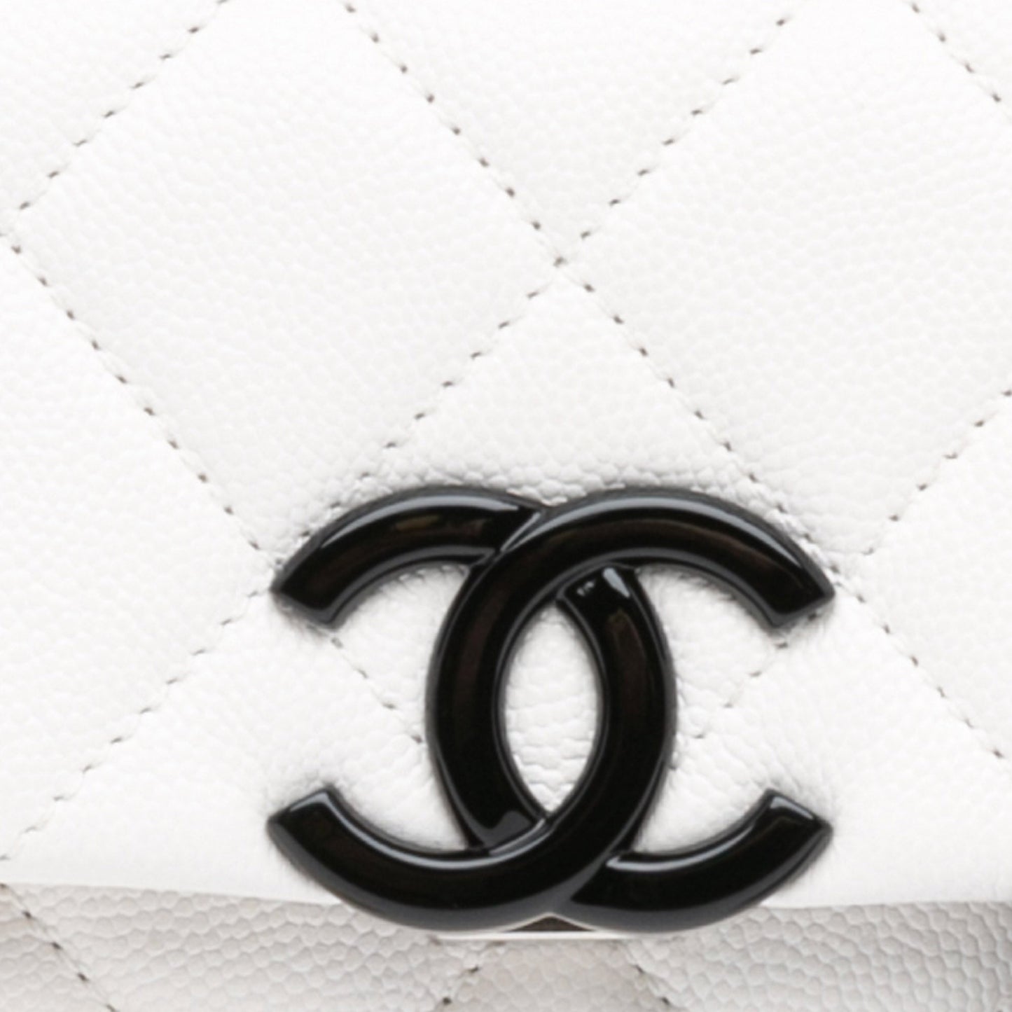 Chanel Small Quilted Caviar My Everything Flap White