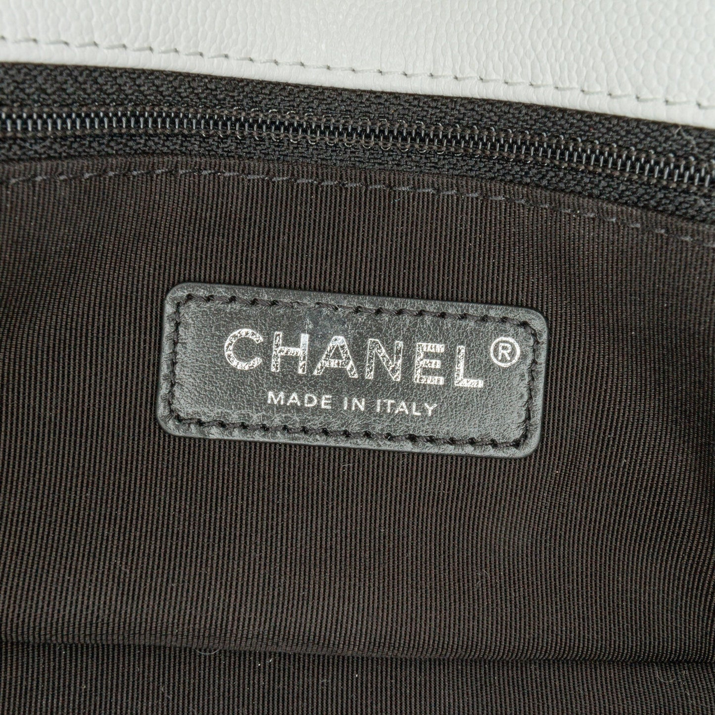 Chanel Small Quilted Caviar My Everything Flap White