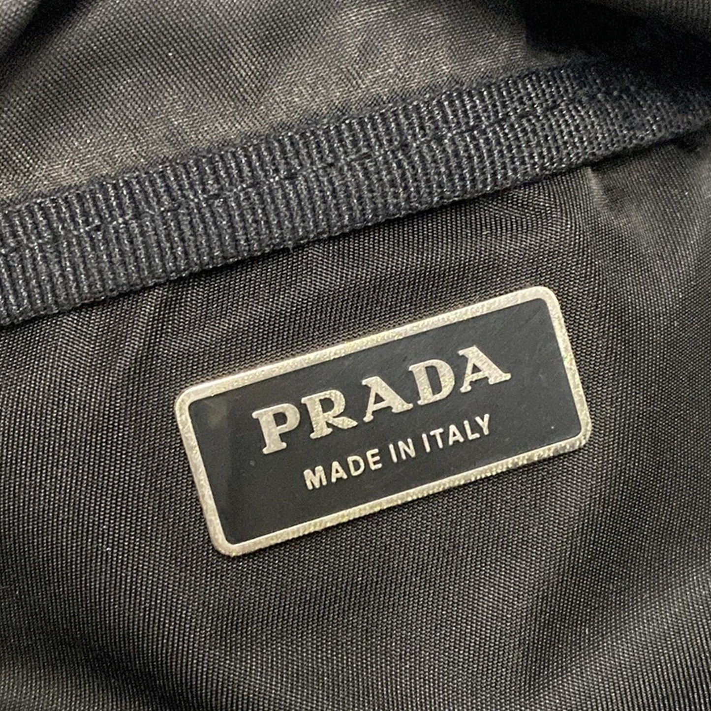 Prada Tessuto Travel Bag Black