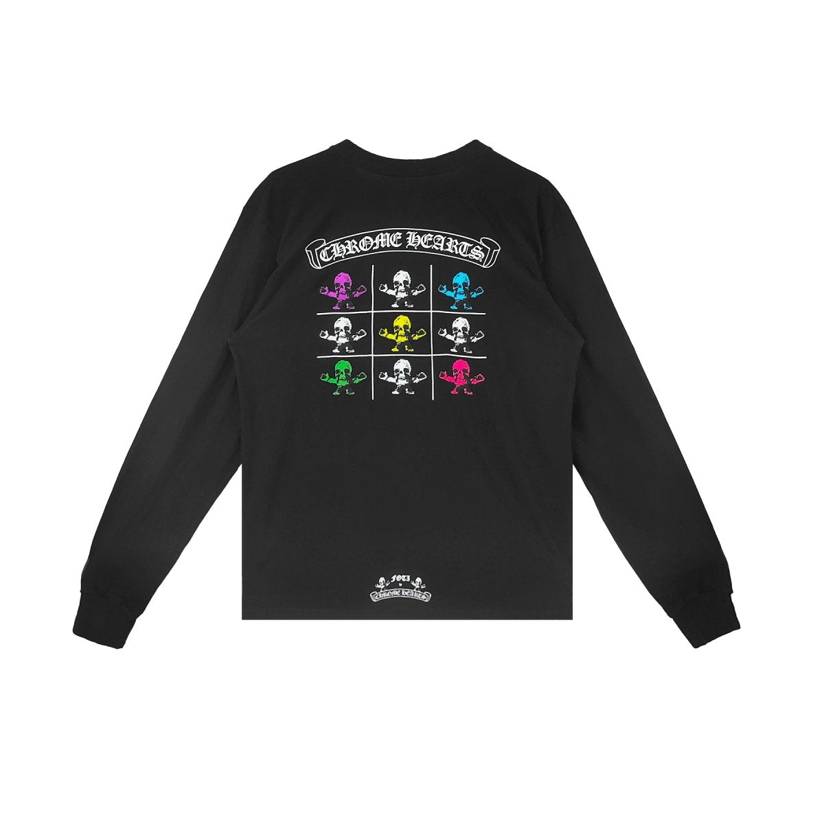 Chrome Hearts Multi Foti Black Long Sleeve T-Shirt Tee