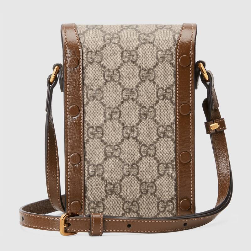 Gucci Horsebit 1955 Mini Bag Brown Leather