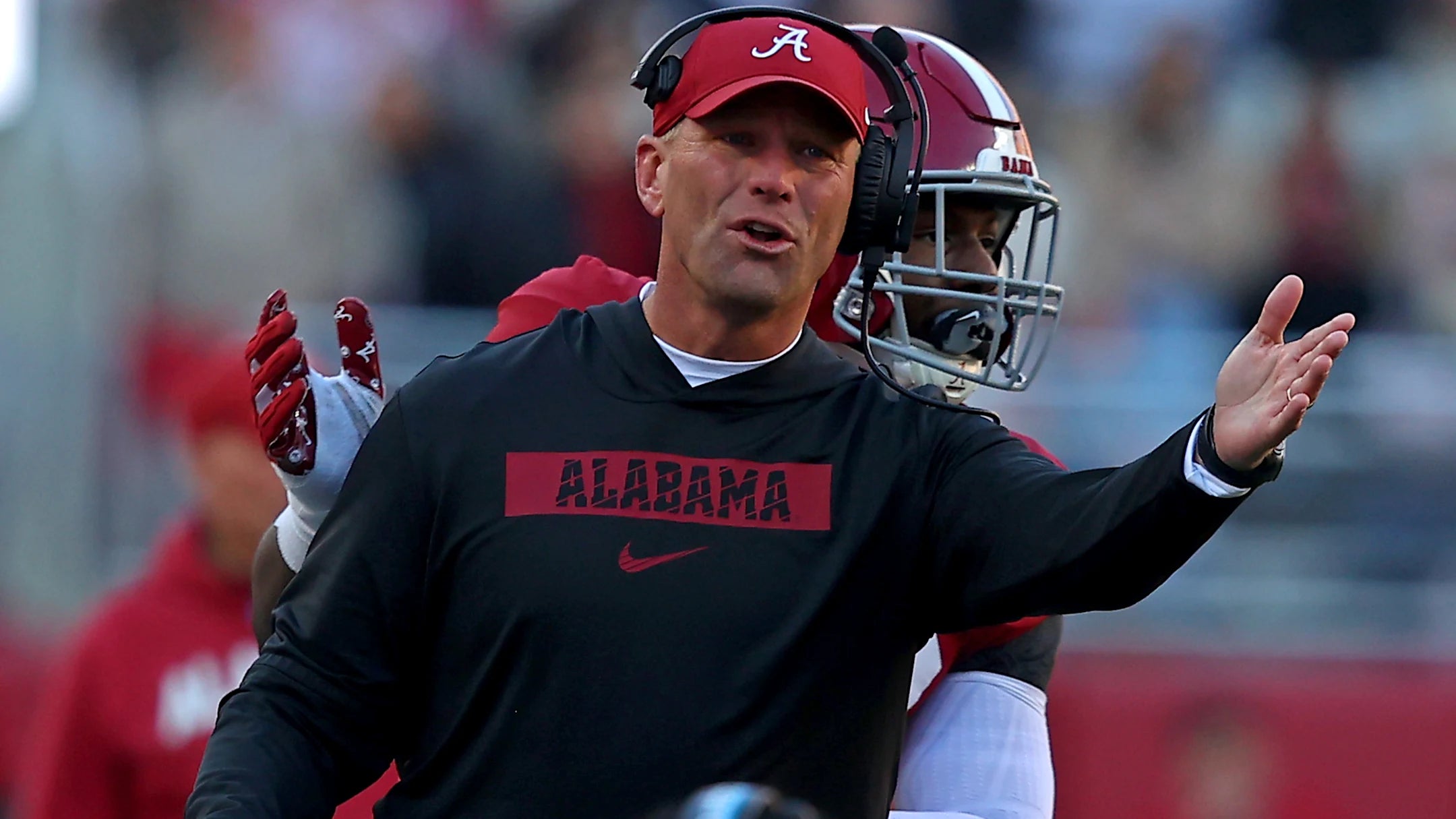 Alabama 2025 Kalen Deboer Black Hoodie