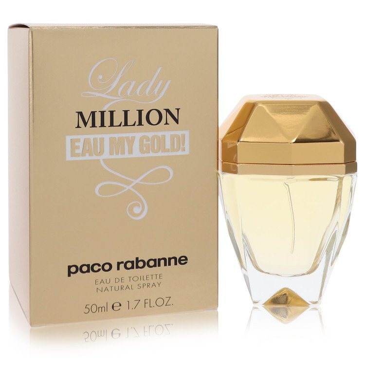 Lady Million Eau My Gold by Paco Rabanne For Women