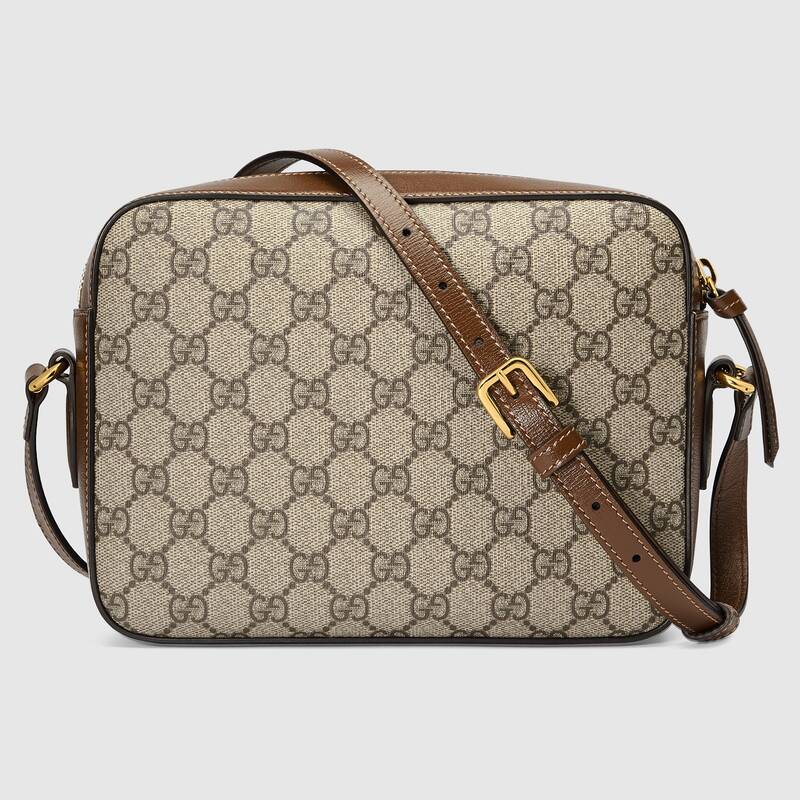 Gucci Horsebit 1955 Small Shoulder Bag Brown Leather