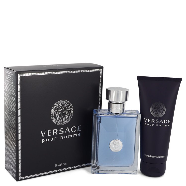 Versace Pour Homme Gift Set For Men