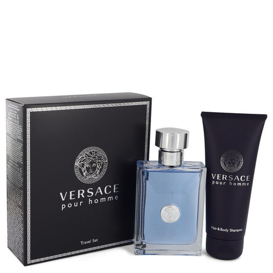 Versace Pour Homme Gift Set For Men