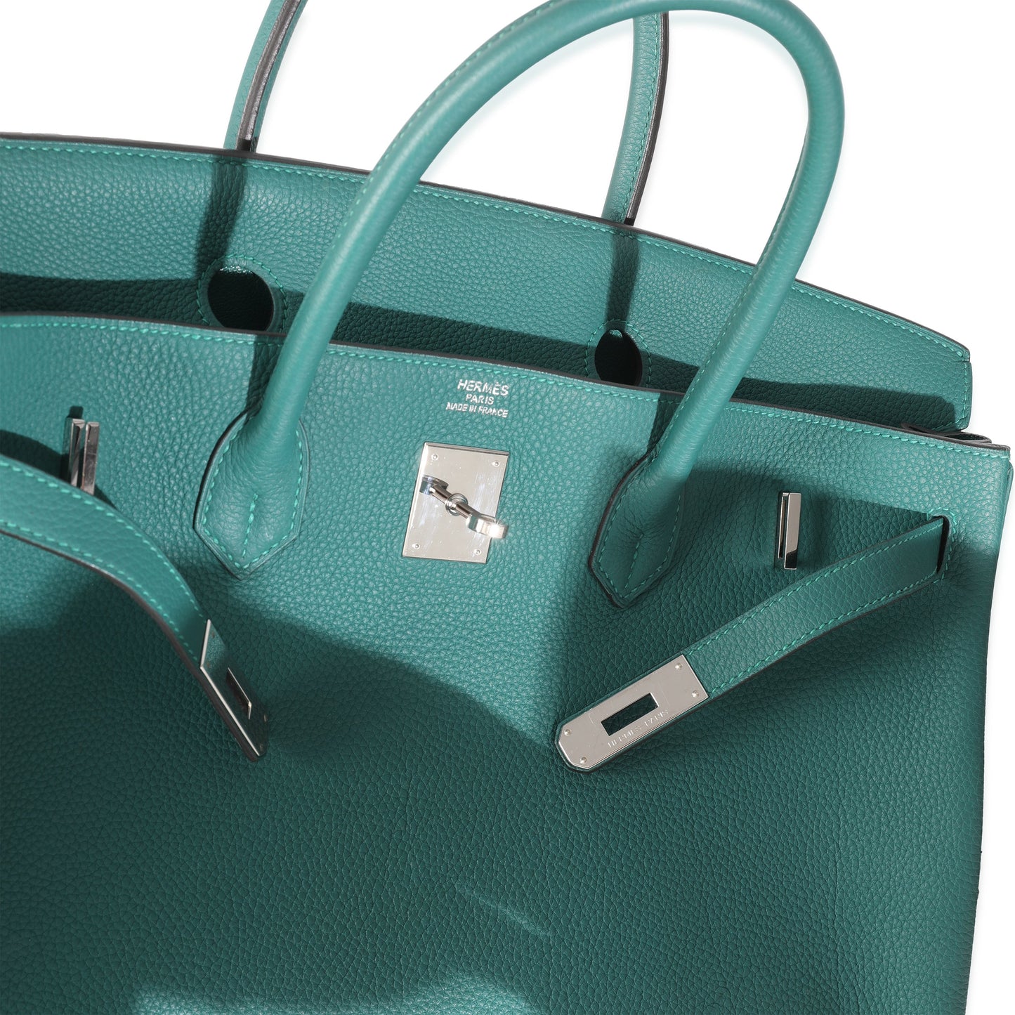 Malachite Togo Birkin 40 PHW