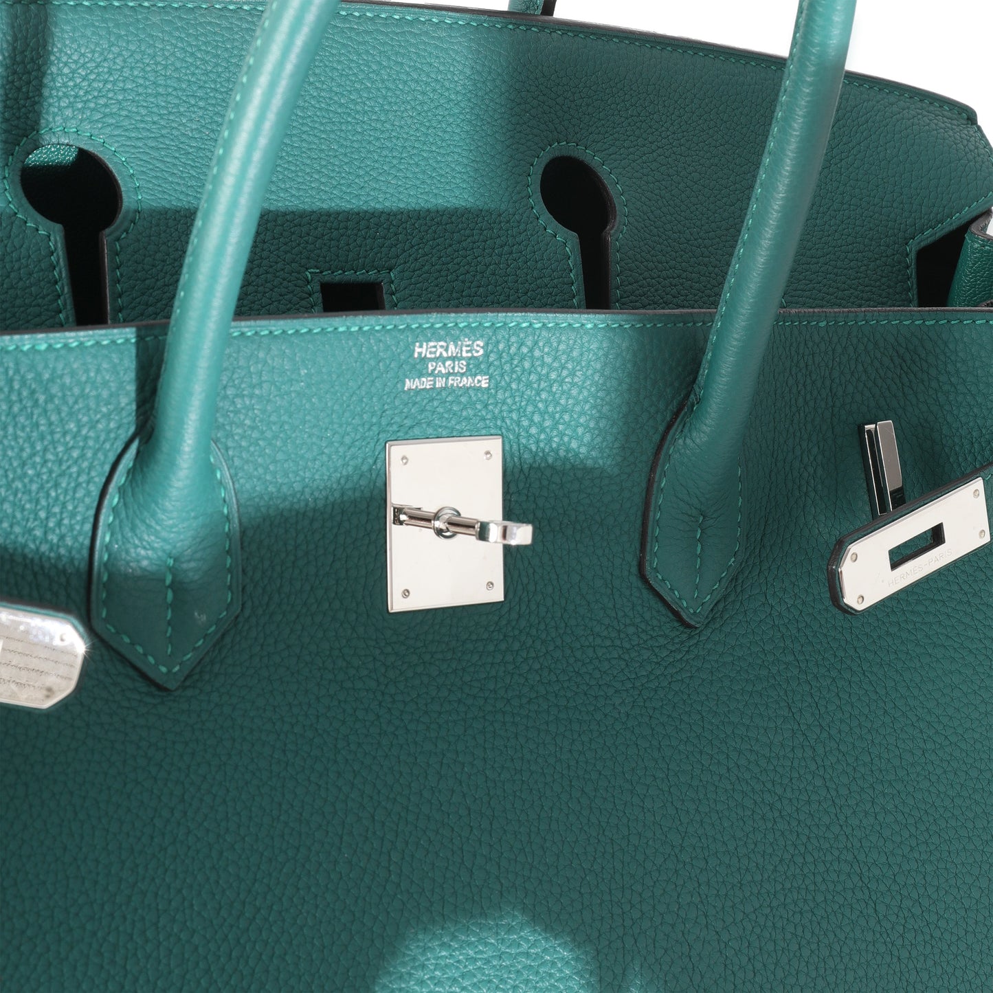 Malachite Togo Birkin 40 PHW